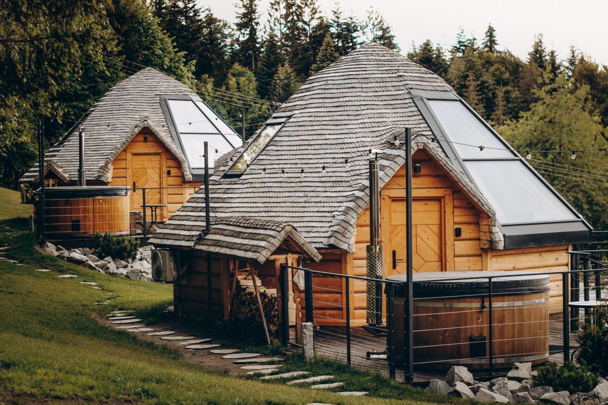 Osada Poli Koniakow - Panoramiczny Domek Nr 2 Z Prywatna Balia I Hydromasazem Luaran gambar